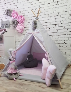 Namiot dla dzieci Tipi Mata Poduszki - BAJKOWE